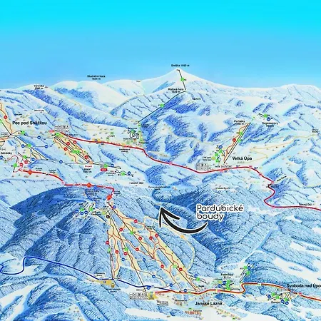 Alpesi faház Pardubicke Boudy *